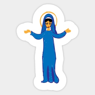 Assumption Of Mary Sticker